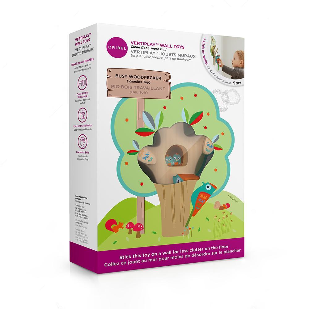 Oribel VertiPlay Wooden Wall Toys