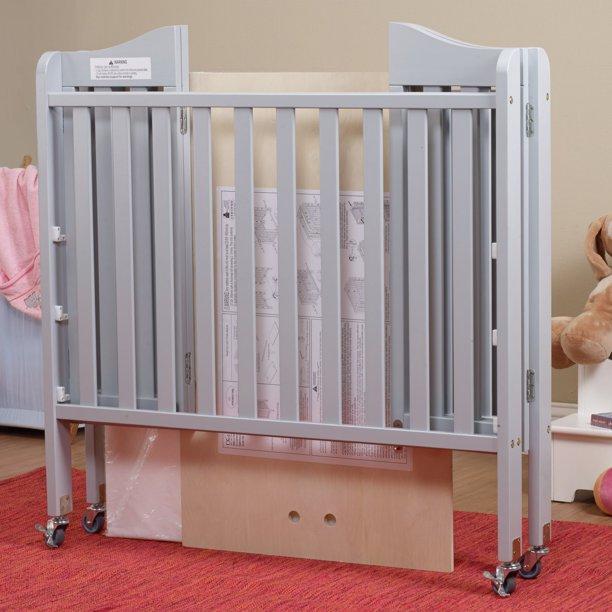 Orbelle Noa (Curved) Mini Portable Crib + Free 3" Mattress