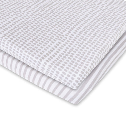 Ely's & Co. Waterproof Bassinet Sheet - 2 Pack