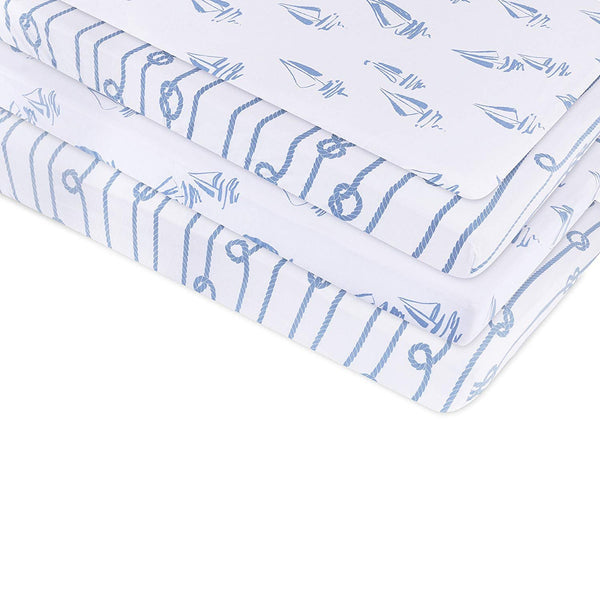 Ely's & Co. Cotton Pack N Play/ Porta Crib Sheet - 2 Pack