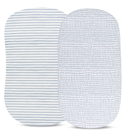 Ely's & Co. Waterproof Bassinet Sheet - 2 Pack