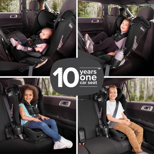 Diono Radian 3RXT Safe Convertible Car Seat Swaddles Baby