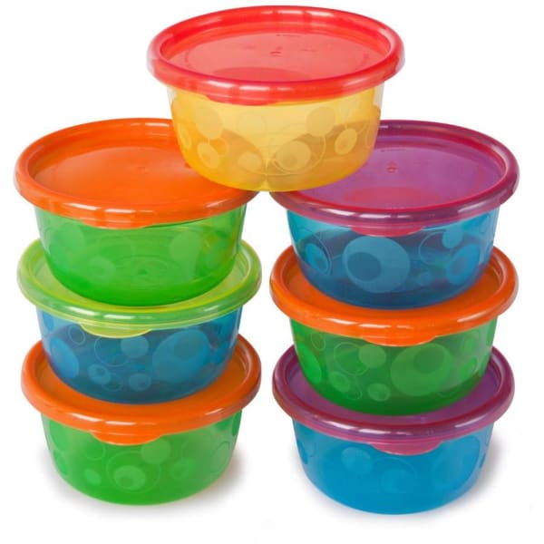 THE FIRST YEARS Take & Toss Bowls w/Lids (6pk)